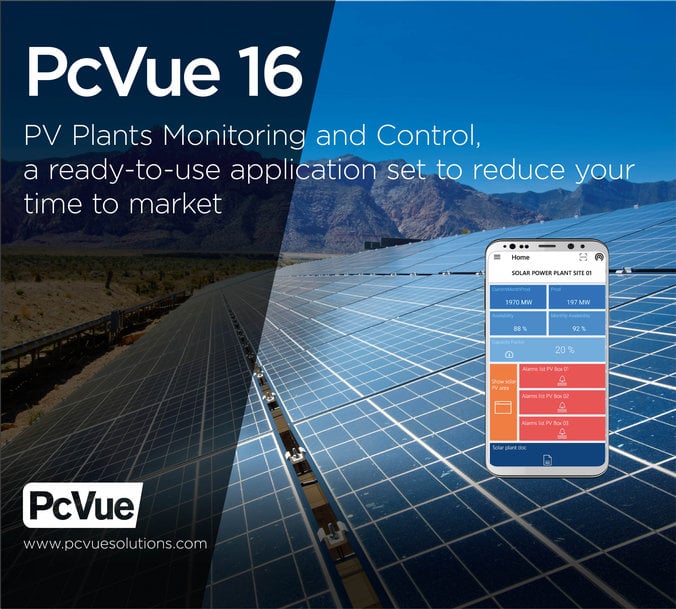 PcVue innove avec sa nouvelle plateforme SCADA PcVue 16